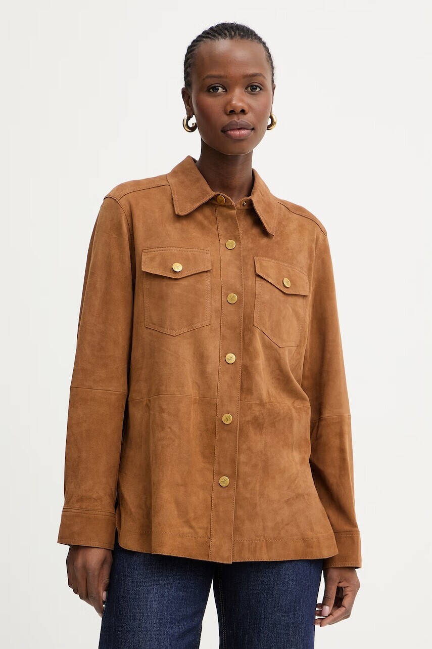 Luisa Spagnoli košeľa dámska semišová Varenne A