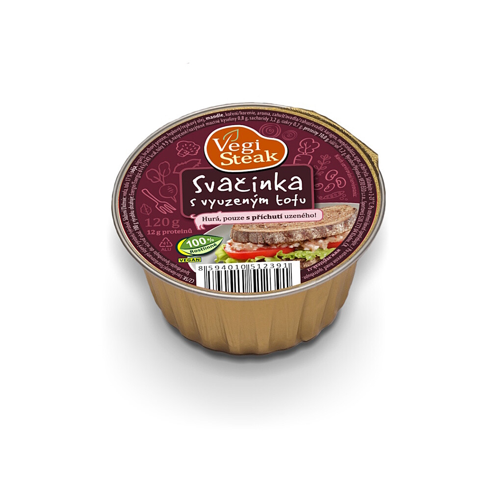 VETO ECO Vegi steak desiata s vyúdeným tofu 120 g