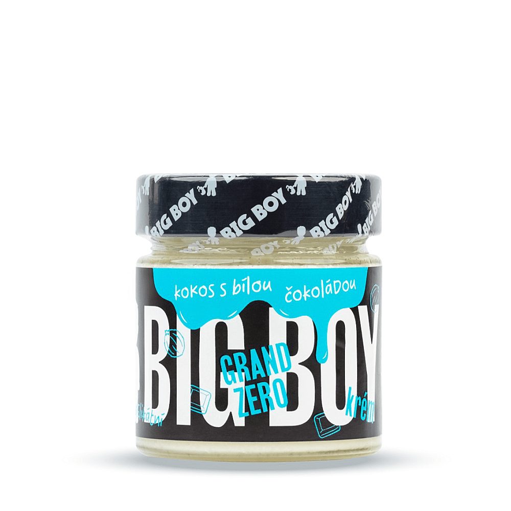 BIG BOY Grand zero kokos a biela čokoláda krém 220 g