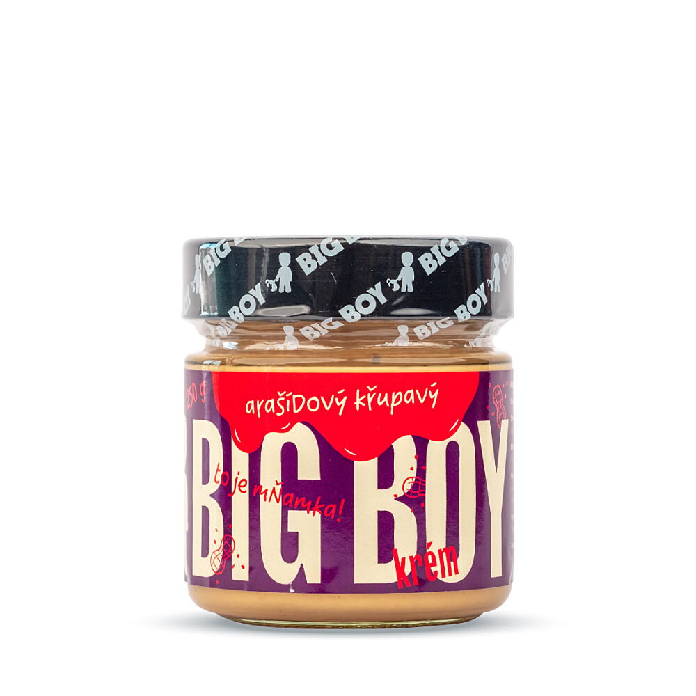 BIG BOY Arašidový krém chrumkavý 220 g