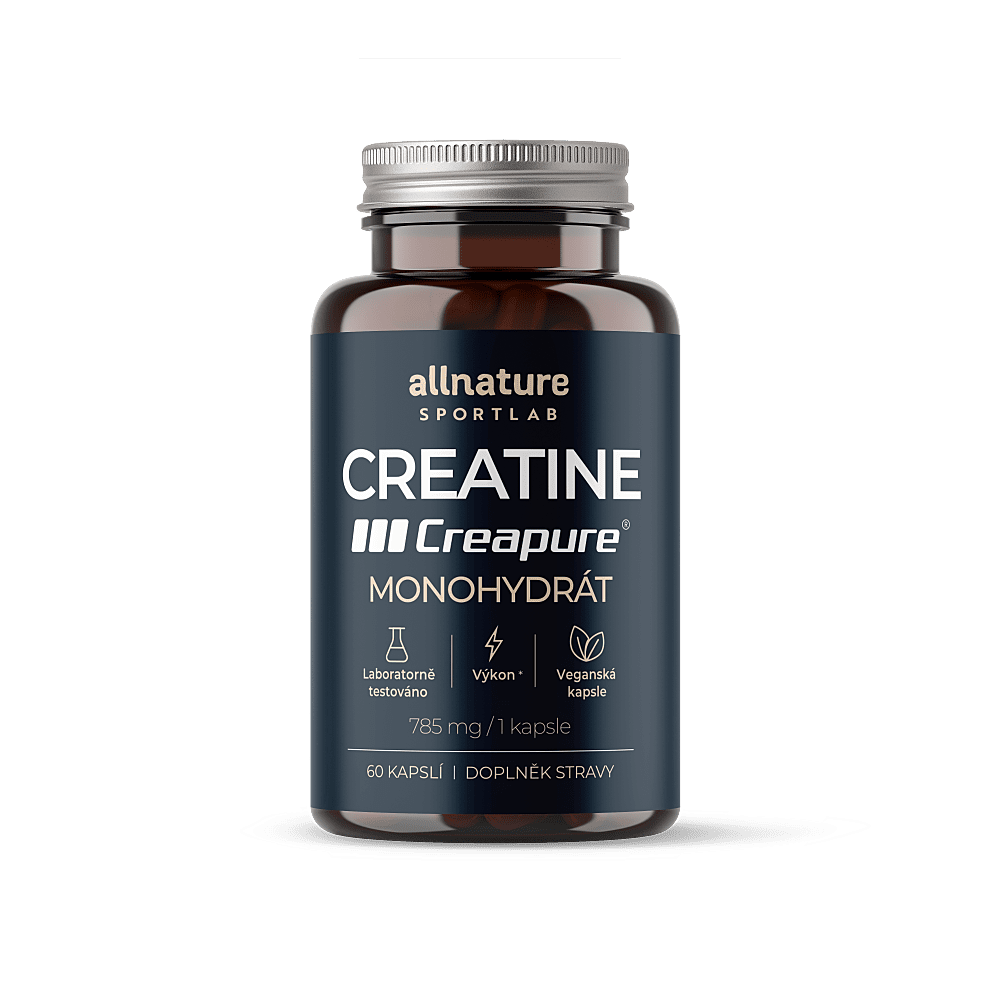 ALLNATURE Sportlab creatine creapure monohydrát 60 kapsúl