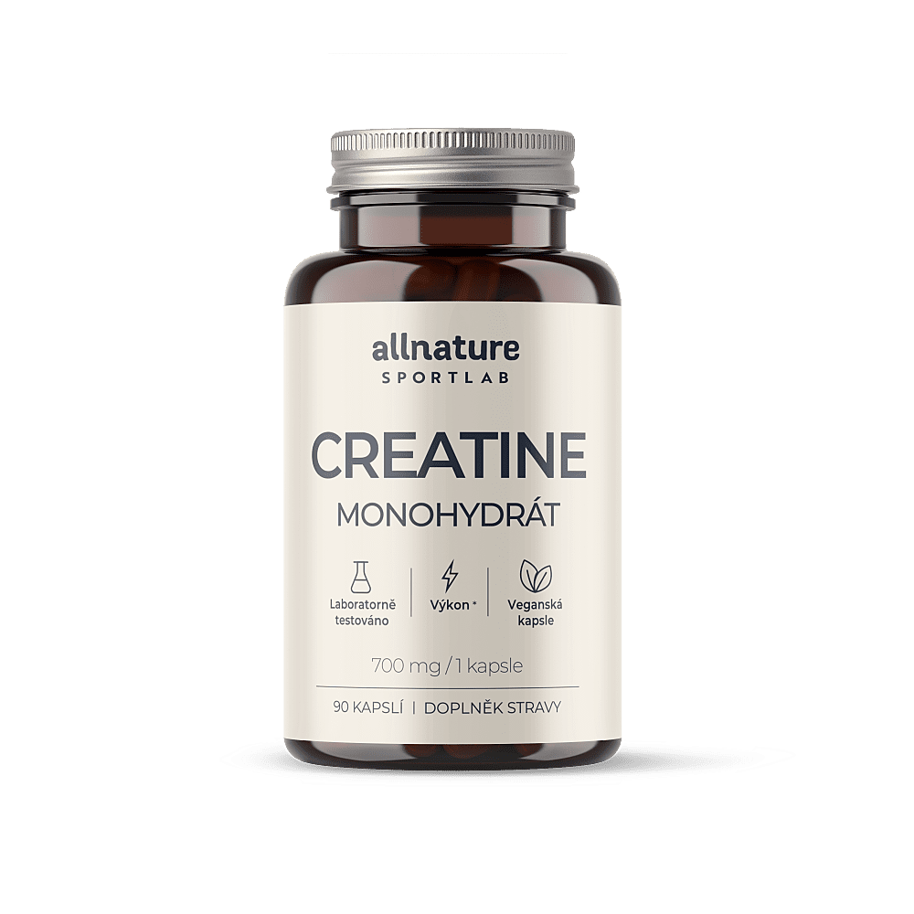 ALLNATURE Sportlab creatine monohydrát 90 kapsúl