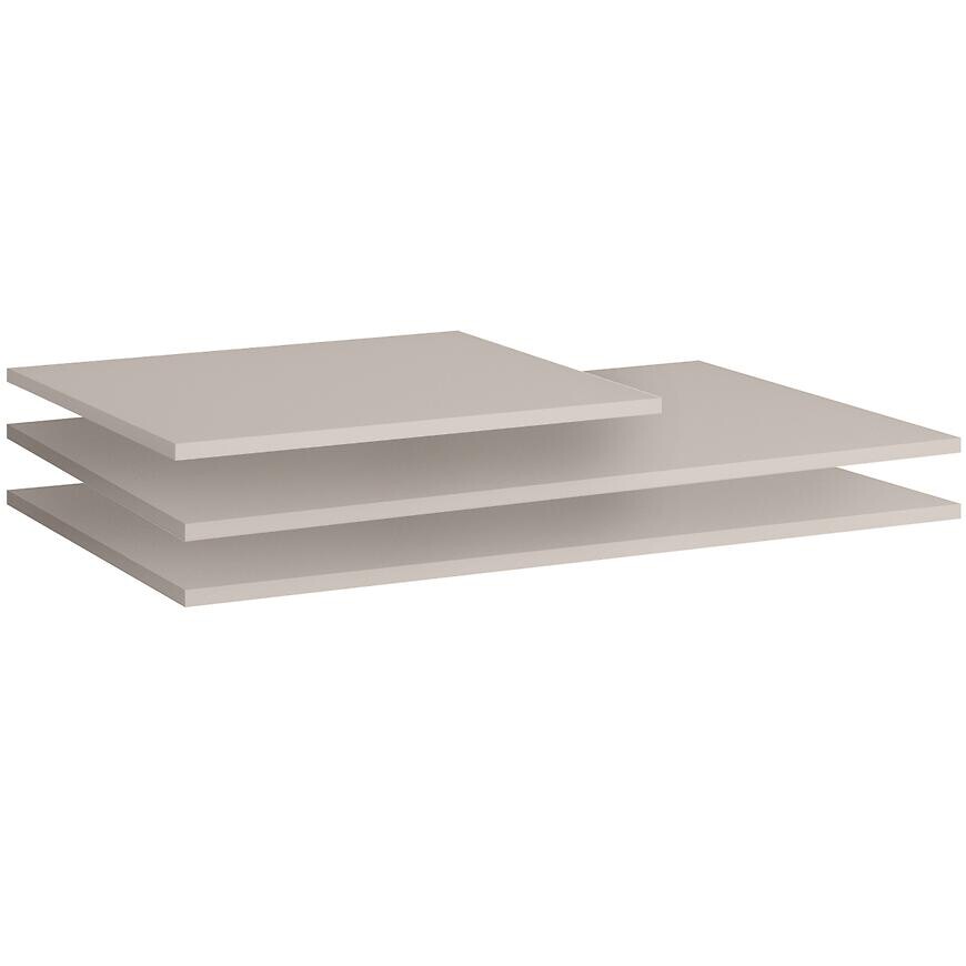 Police do skriňa Marbella/Alicante 250 kašmír (sada 3 ks)