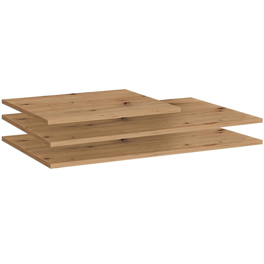 Police do skriňa Marbella/Alicante 250 artisan (sada 3 ks)