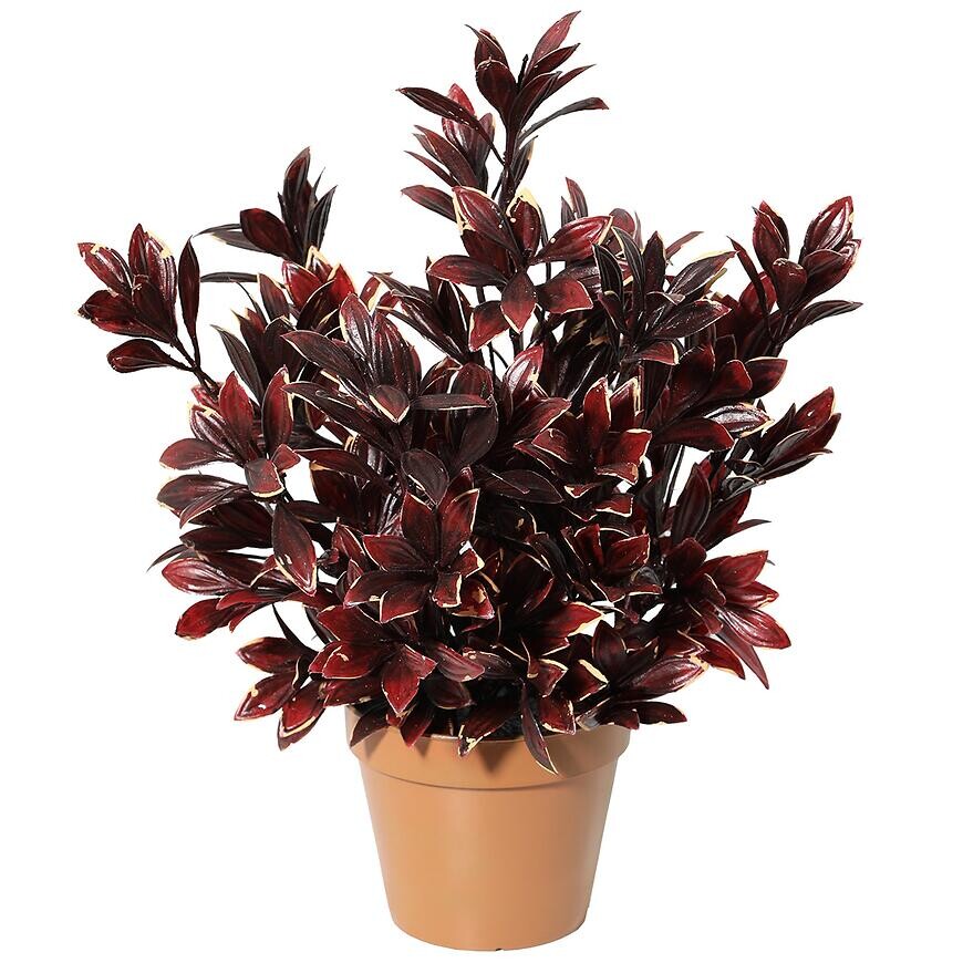 Umelý kvet v kvetináči – nebeský bambus 91204