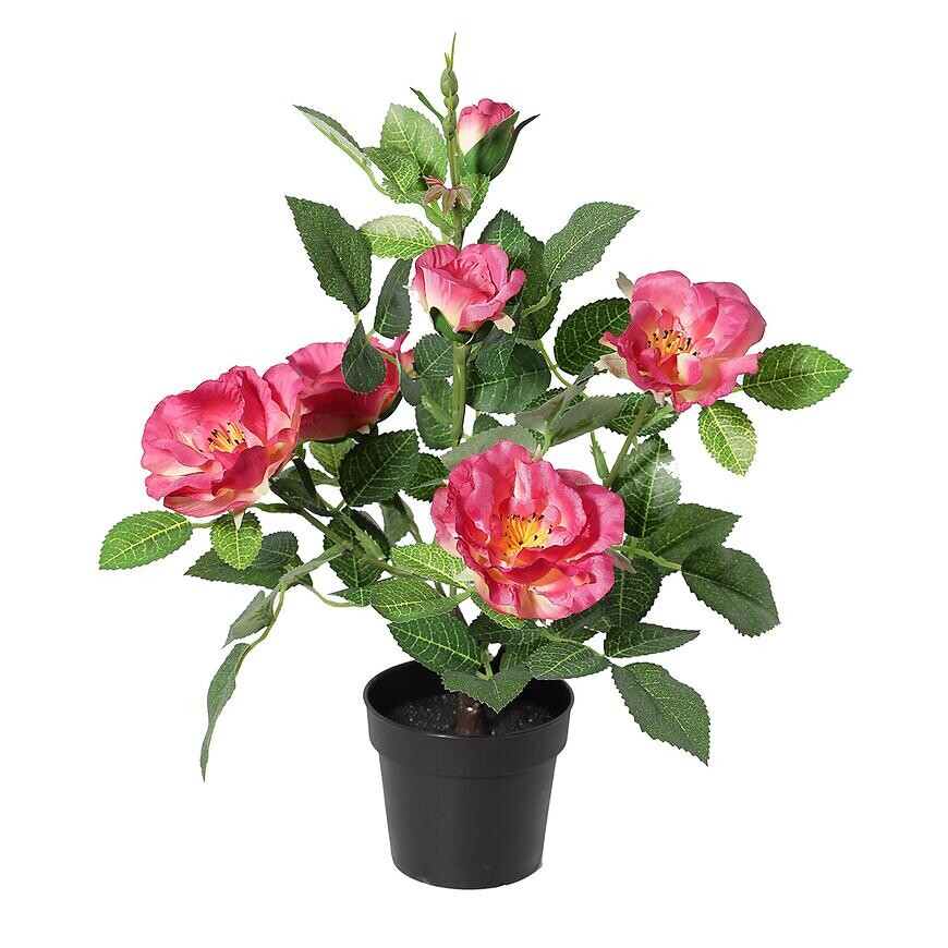 Umelá ruža v kvetináči 92048