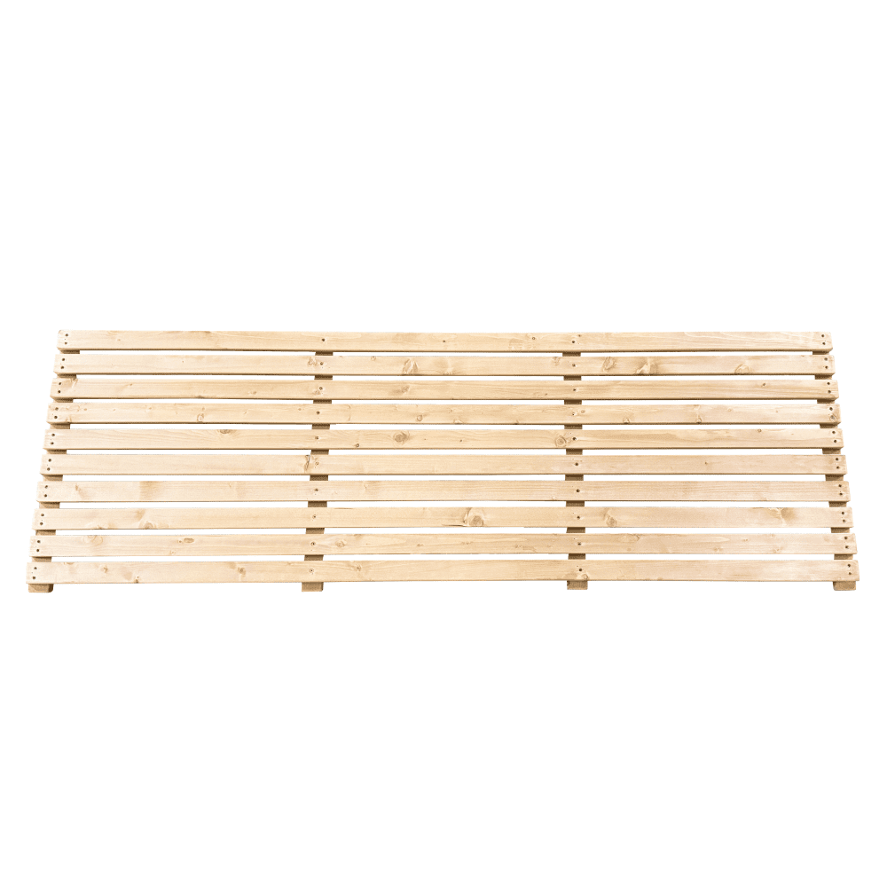 Záhradná zástena, hnedá, drevo, 180x60 cm, FILDO TYP 1