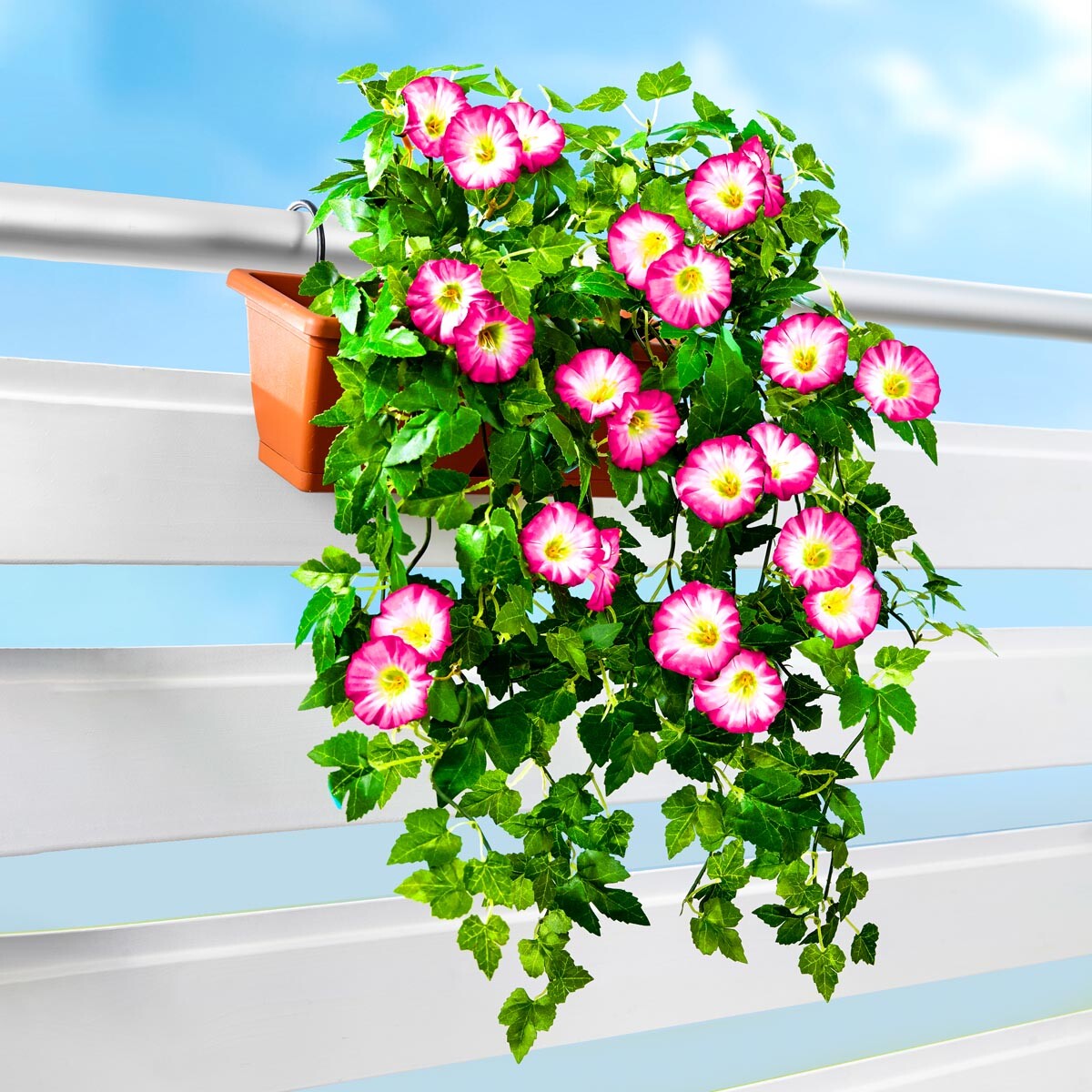 Umelé petúnie, ružové