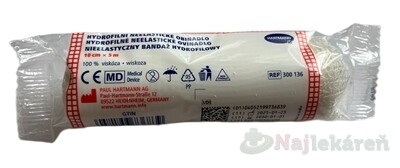 Ovínadlo hydrofilné neelastické pletené nesterilné 10 cm x 5 m 1ks
