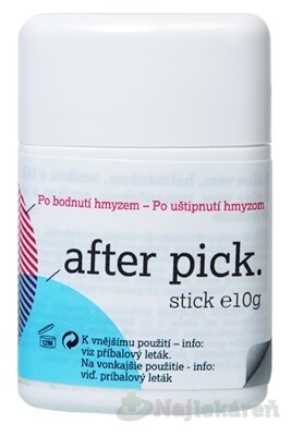 after pick. stick po uštipnutí hmyzom 10 g