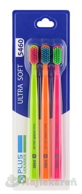 PLUS LEKÁREŇ ULTRA SOFT 5460 kit zubná kefka 3 ks