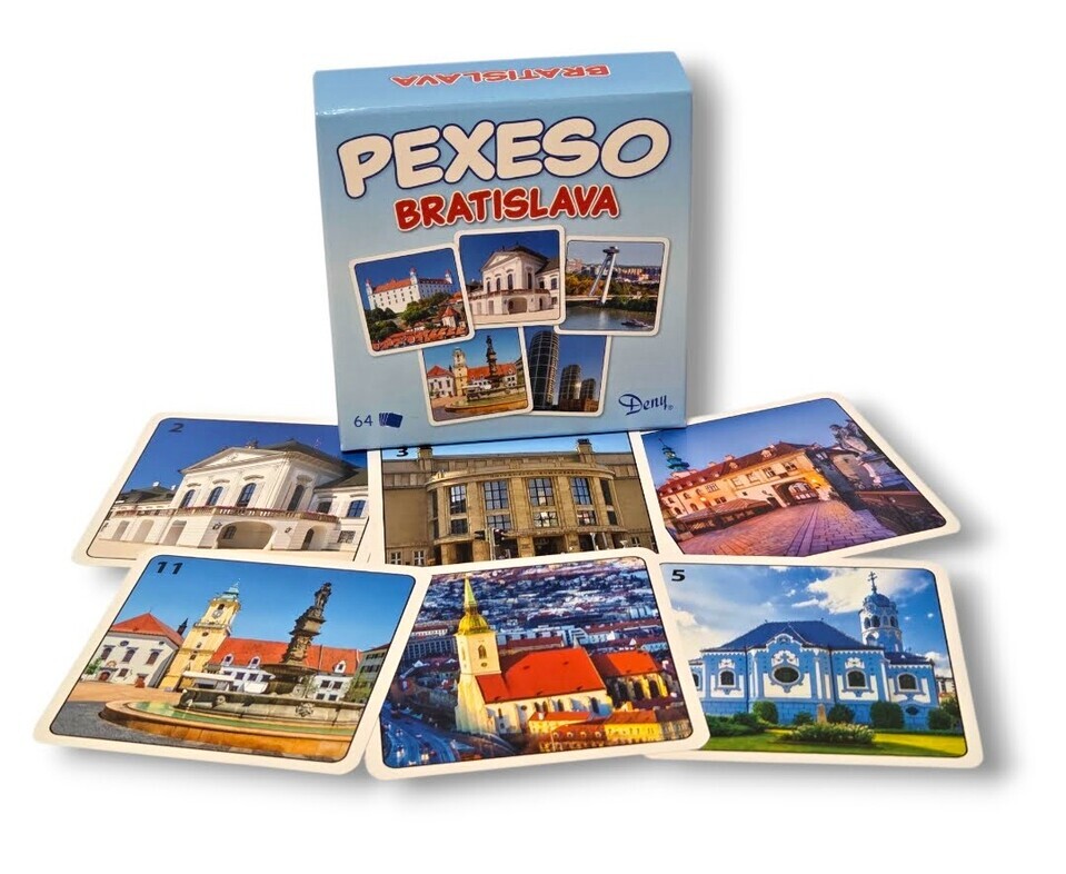 Pexeso Bratislava 64 kariet