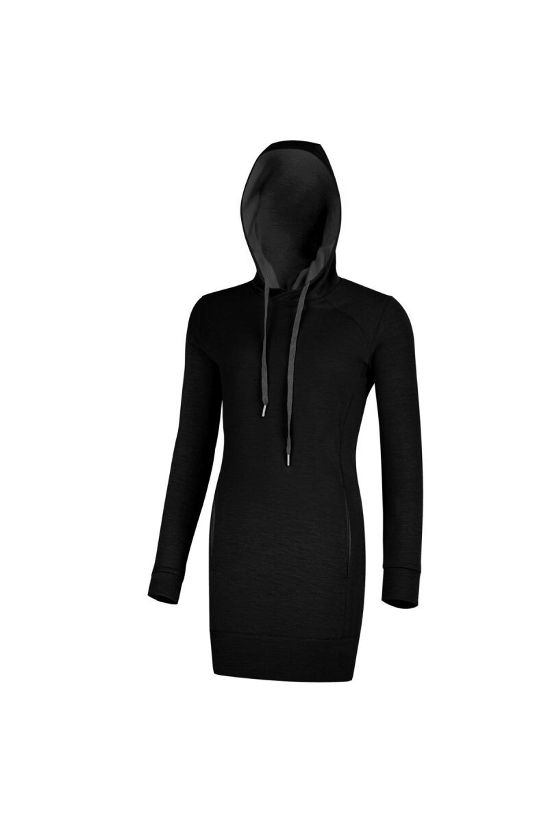 Lasting dámska merino mikina WELIA čierna Veľkosť: L 8596445048568