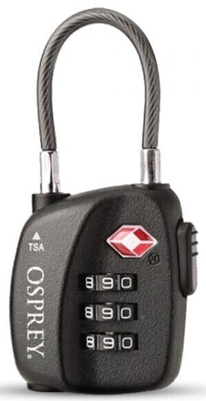 Osprey TSA 3 Dial Cable Lock black 843820130058