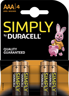 Duracell Plus Power Boost  AAA batéria 4ks