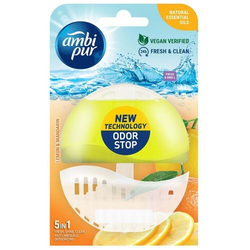 AMBI PUR WC blok gélový Lemon & Mandarin 55 ml