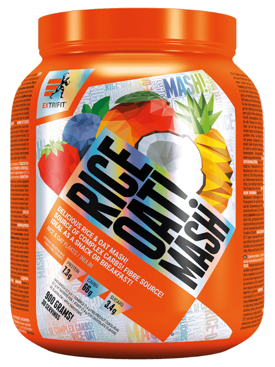 EXTRIFIT Rice Oat Mash ananas 900 g