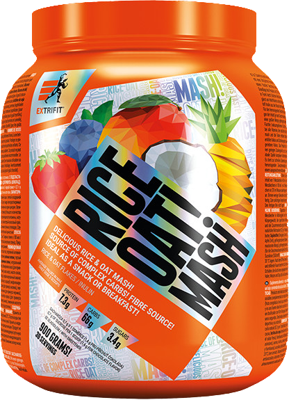 EXTRIFIT Rice Oat Mash kokos 900 g