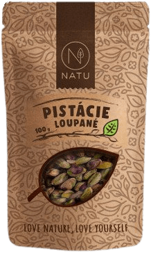 NATU Pistácie lúpané 100 g