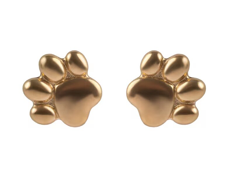 Emily Westwood Pozlátené náušnice Labky Ysolde EWE250383G