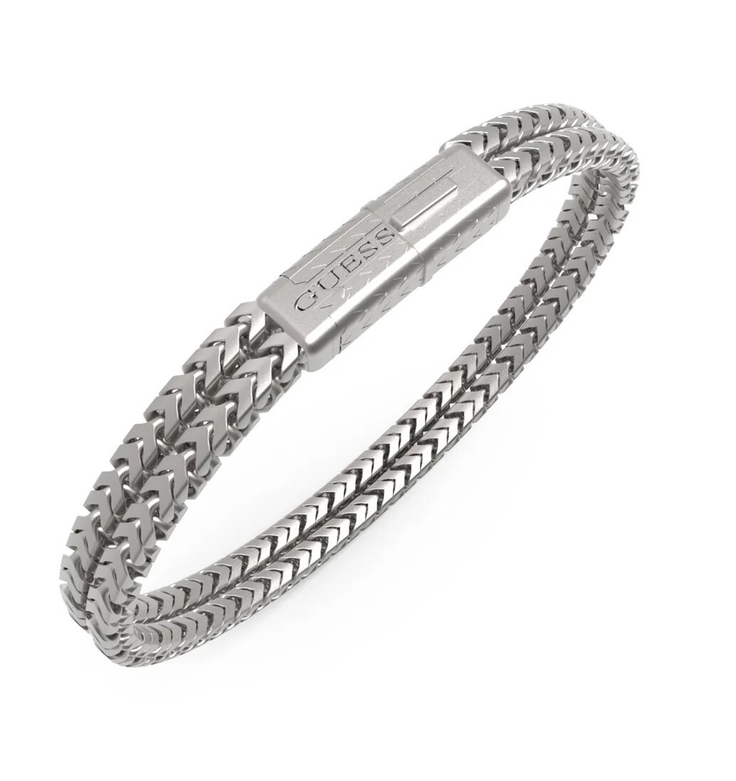 Guess Elegantný dvojitý náramok Sailor Knot JUMB05030JWST 21 cm