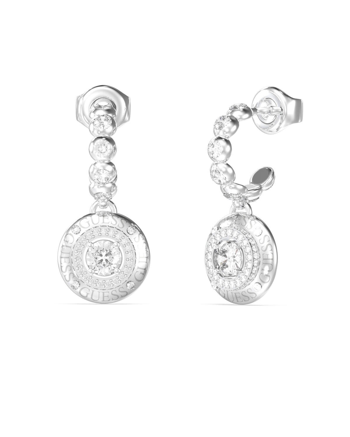 Guess Trblietavé oceľové náušnice s príveskami Sparks JUBE06284JWRHT/U