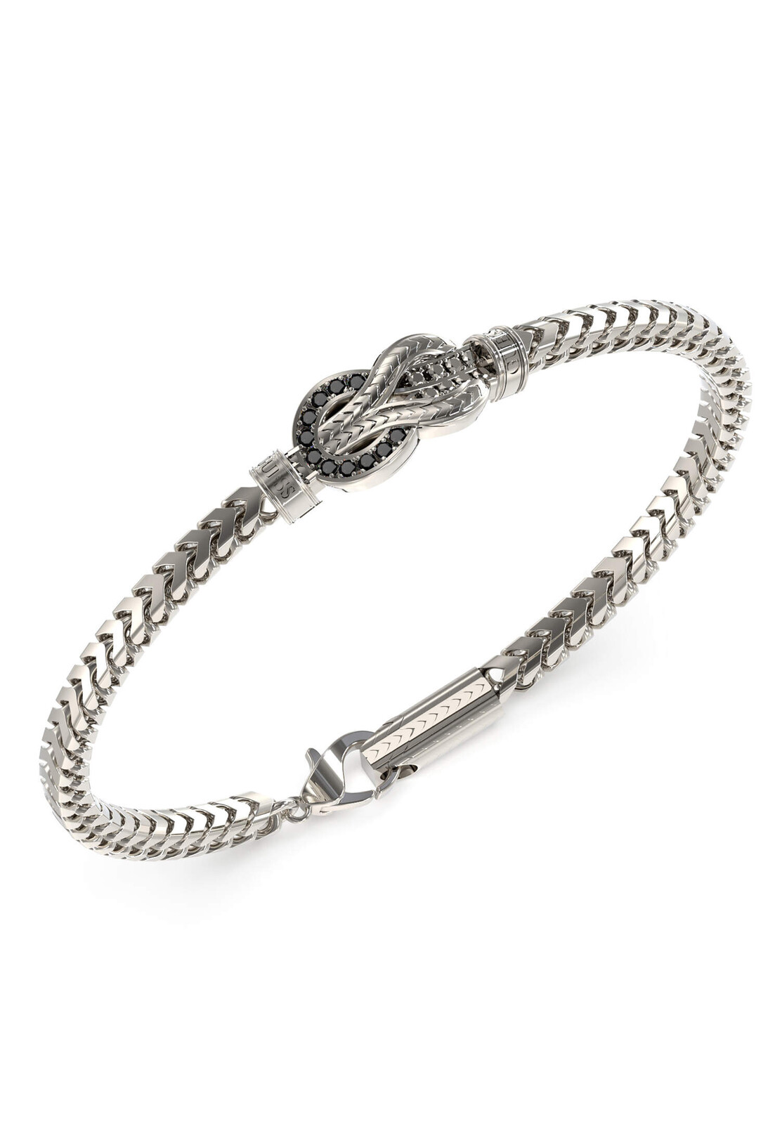 Guess Luxusný oceľový náramok Sailor Knot JUMB05028JWST 19 cm