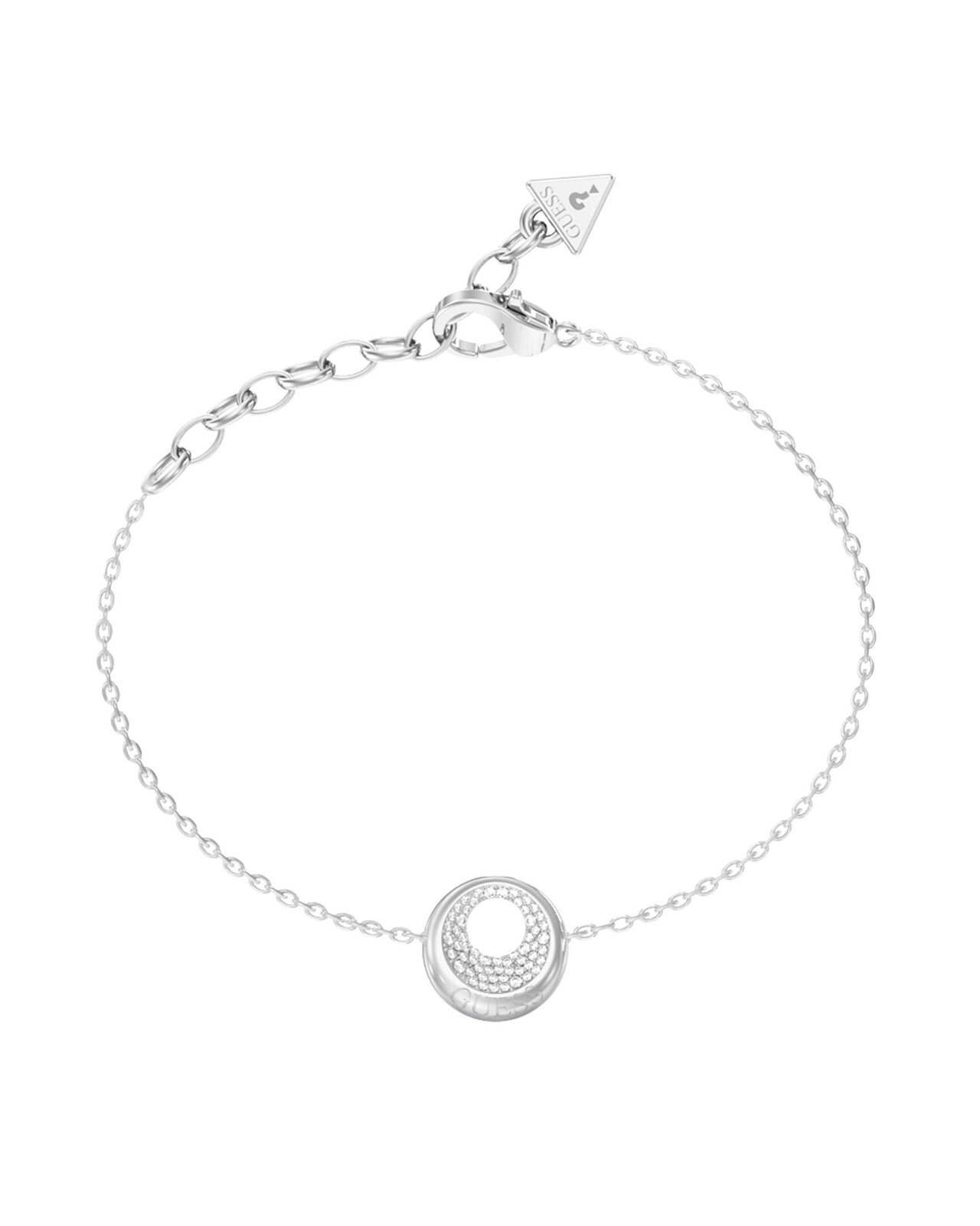 Guess Nádherný oceľový náramok Moon Drops JUBB06246JWRH 18,4 cm