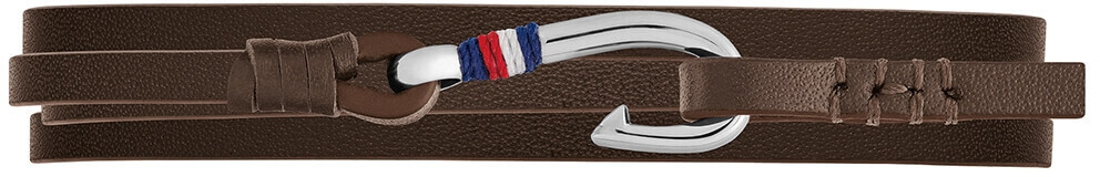 Tommy Hilfiger Pánsky kožený náramok TH2790191 19,5 cm