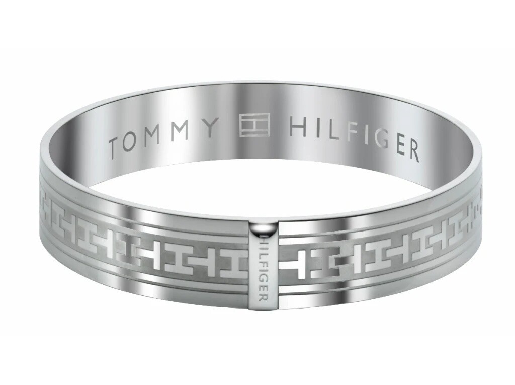 Tommy Hilfiger Pevný oceľový náramok pre ženy 2700019