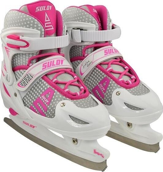 SULOV NAOMI dievčenské, veľ. M (34 – 37), bielo-ružová