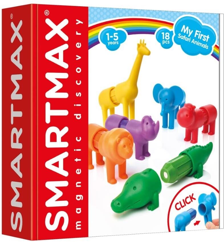 SmartMax – Moje prvé Safari zvieratká – 18 ks