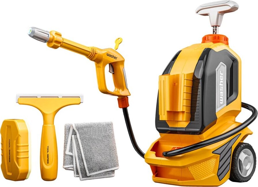 LEAN Toys 20277 Tlaková myčka s vodní funkcí a příslušenstvím