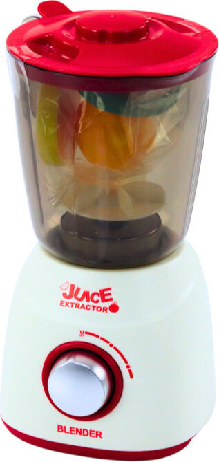 LEAN Toys 20344 Mixér se světly a zvuky, 3 ks ovoce