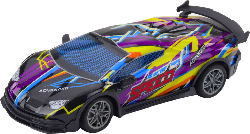 LEAN Toys 23052 RC auto 1:22 s podsvětlenou karoserií, fialové