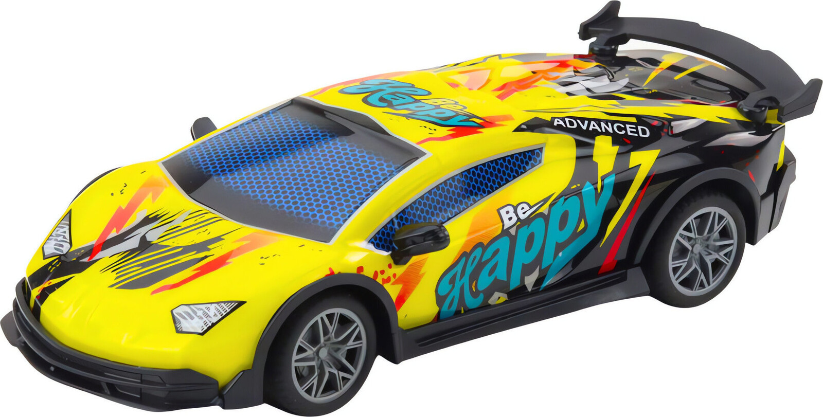 LEAN Toys 23051 Sportovní auto RC 1:22 LED, žluté