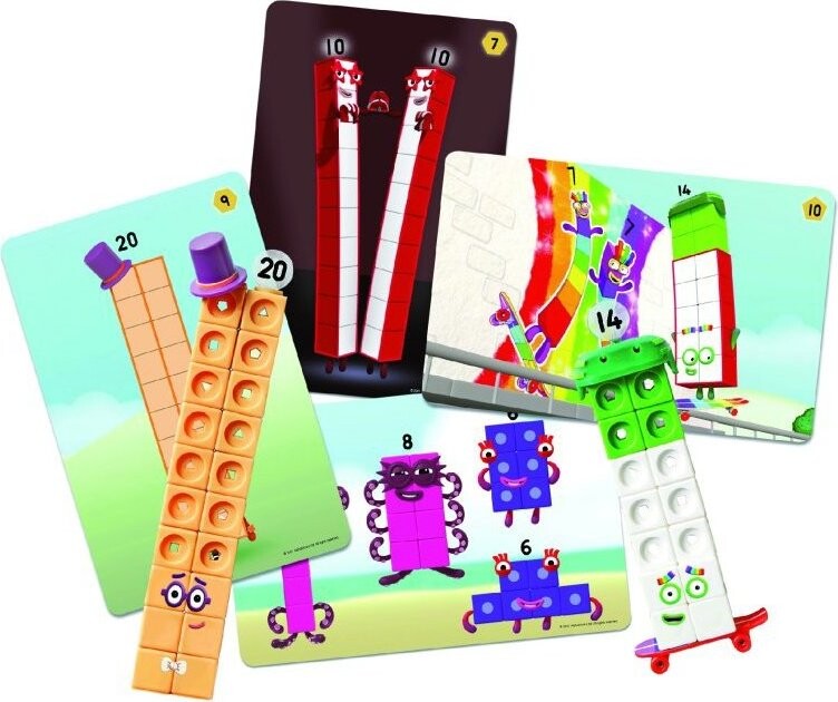 Learning Resources Sada kostek MathLink Numberblocks s číselnými bloky 11-20