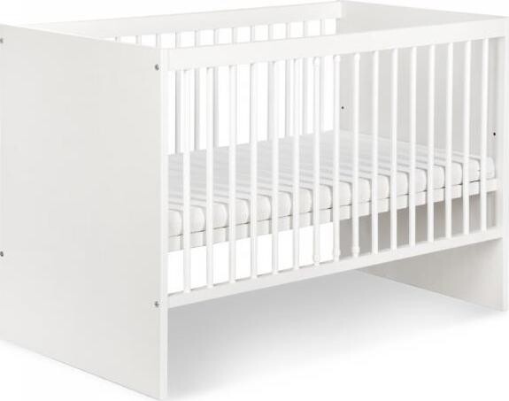 Klups Postýlka pro miminko 120 × 60, Dalia, bílá