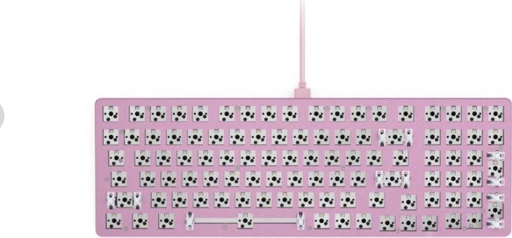 Glorious GMMK 2 Compact keyboard – Barebone – US, pink