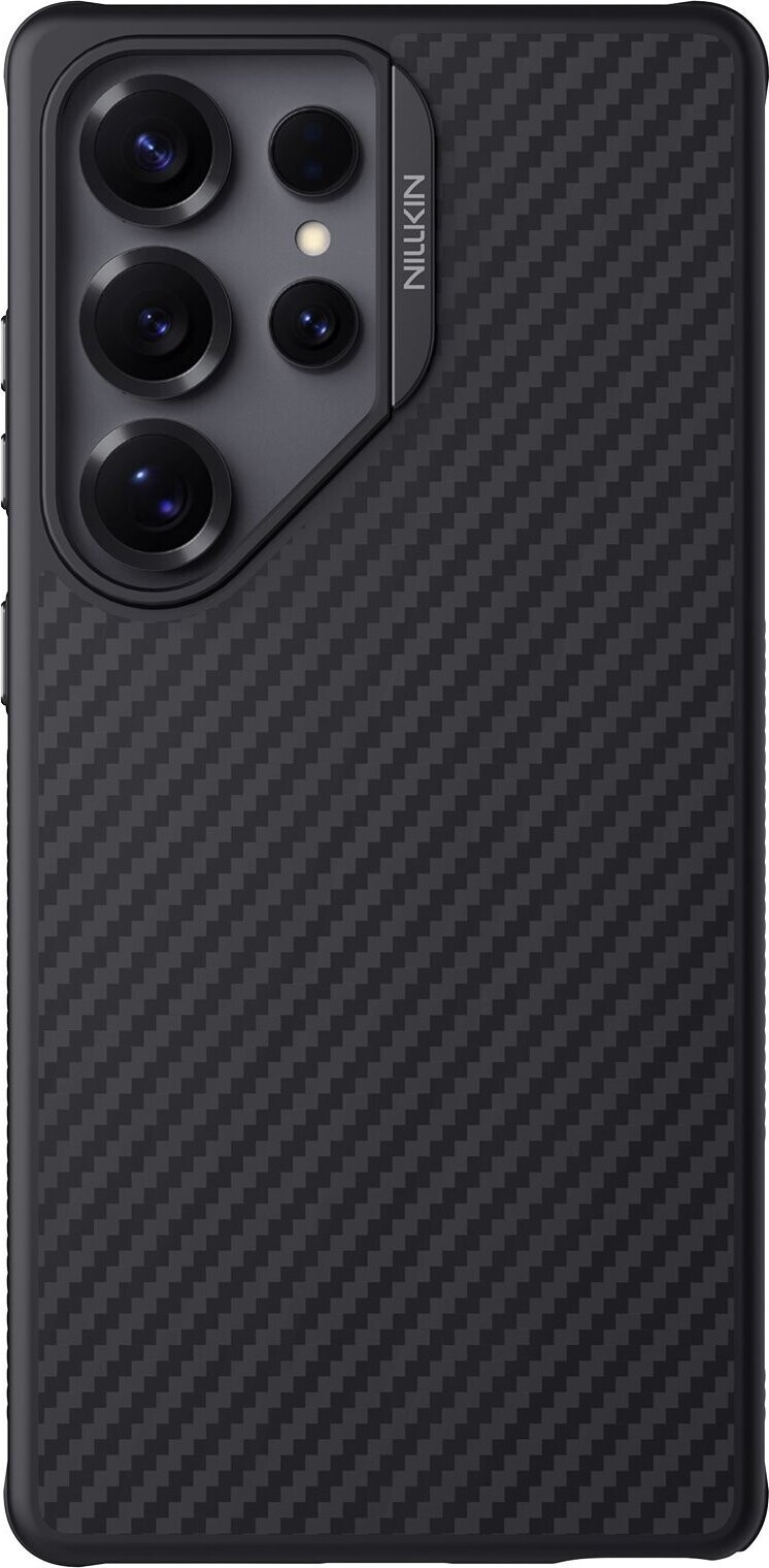Nillkin Synthetic Fiber PRO Magnetic Zadný Kryt pre Samsung Galaxy S25 Ultra Black