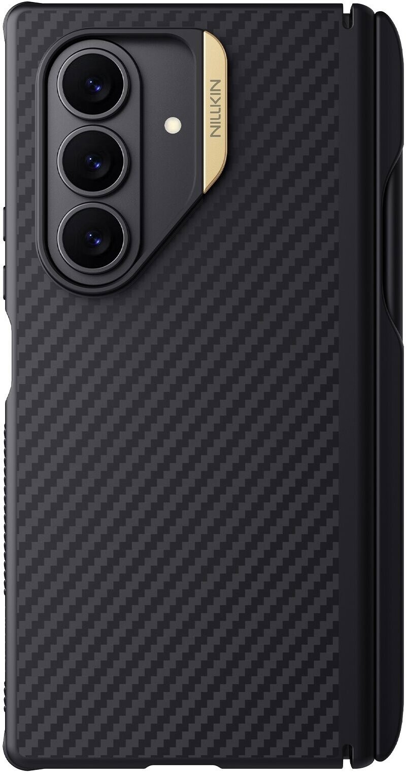 Nillkin Synthetic Fiber PRO Magnetic Pen Slot Zadný Kryt pre Samsung Galaxy Z Fold 7 Golden