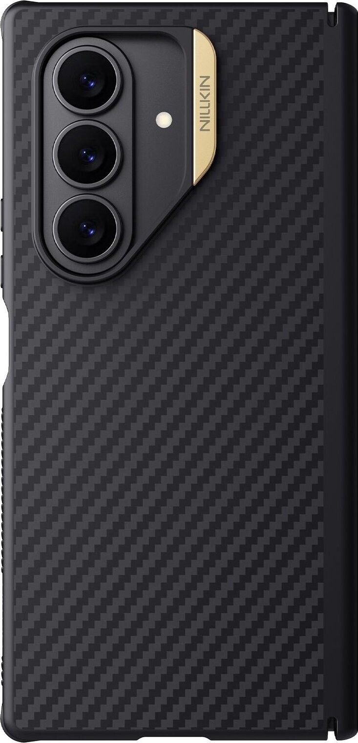 Nillkin Synthetic Fiber PRO Magnetic Zadný Kryt pre Samsung Galaxy Z Fold 7 Golden