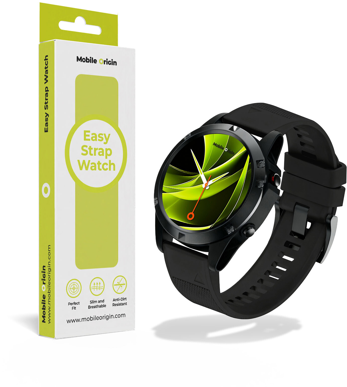 Mobile Origin Easy Strap 20 mm QuickFit Black