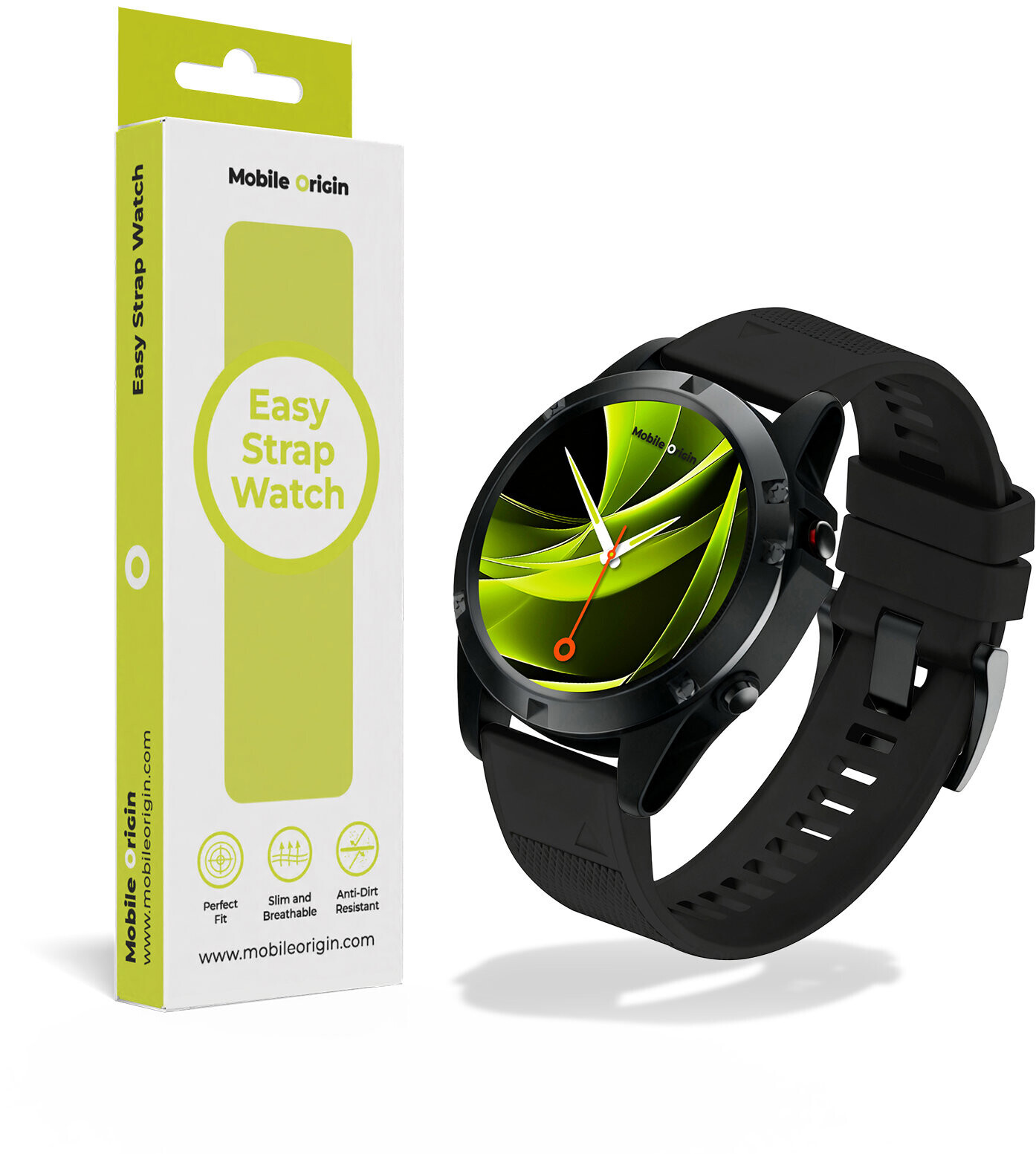 Mobile Origin Easy Strap 22 mm QuickFit Black