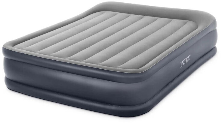 Intex 64136ND Dvojlůžková nafukovací matrace s vestavěnou elektrickou pumpou 203 × 152 × 42 cm