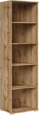 Najlacnejší nábytok Regál MOCHO, dub wotan