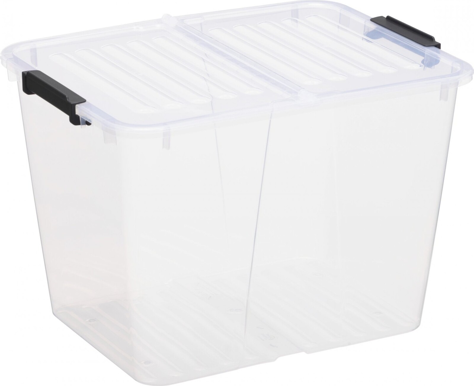 Siguro Fold Box so skladacím vekom 30 l, 43 × 33 × 30 cm, transparentný