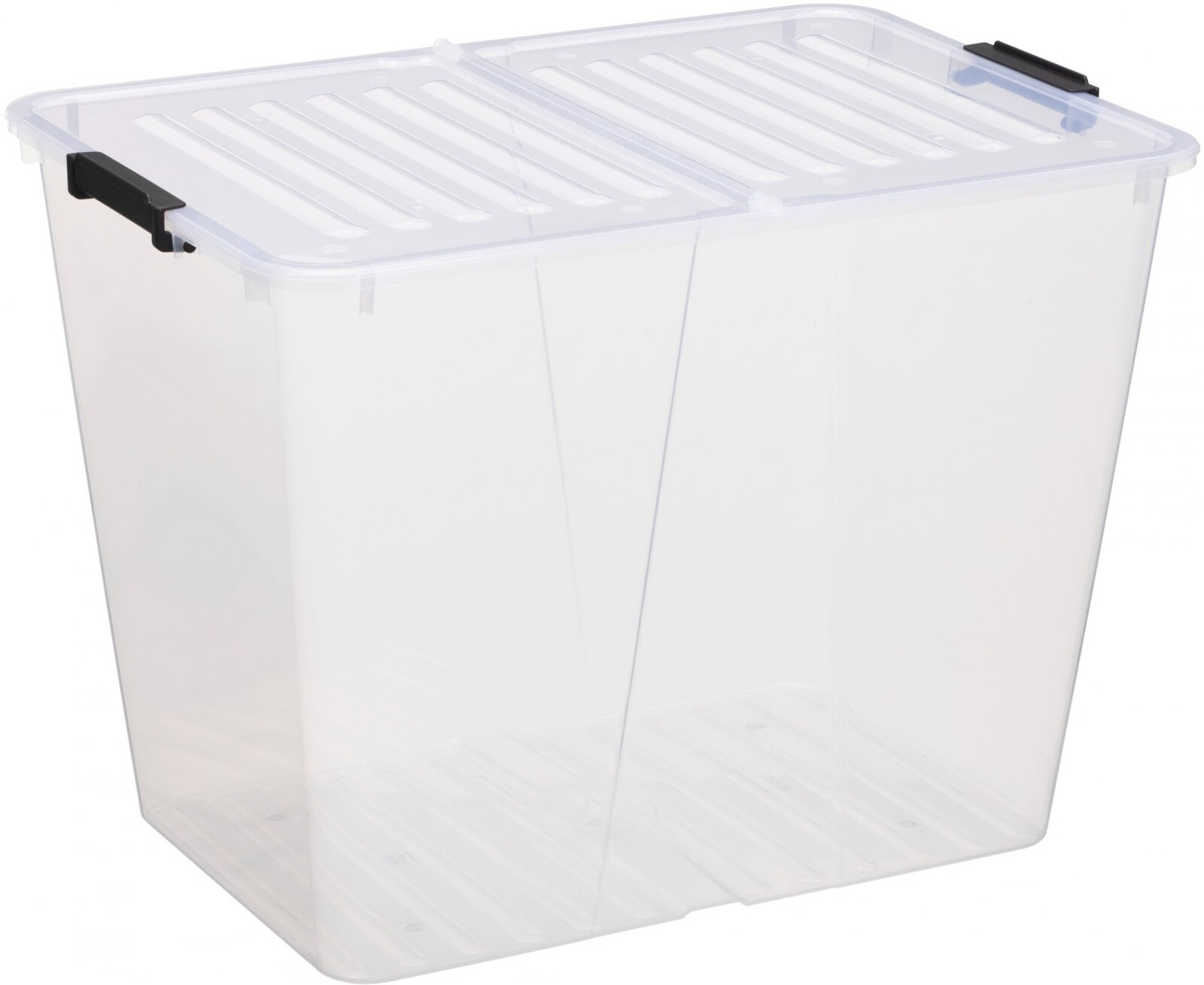 Siguro Fold Box so skladacím vekom 65 l, 56,7 × 39,6 × 41,7 cm, transparentný