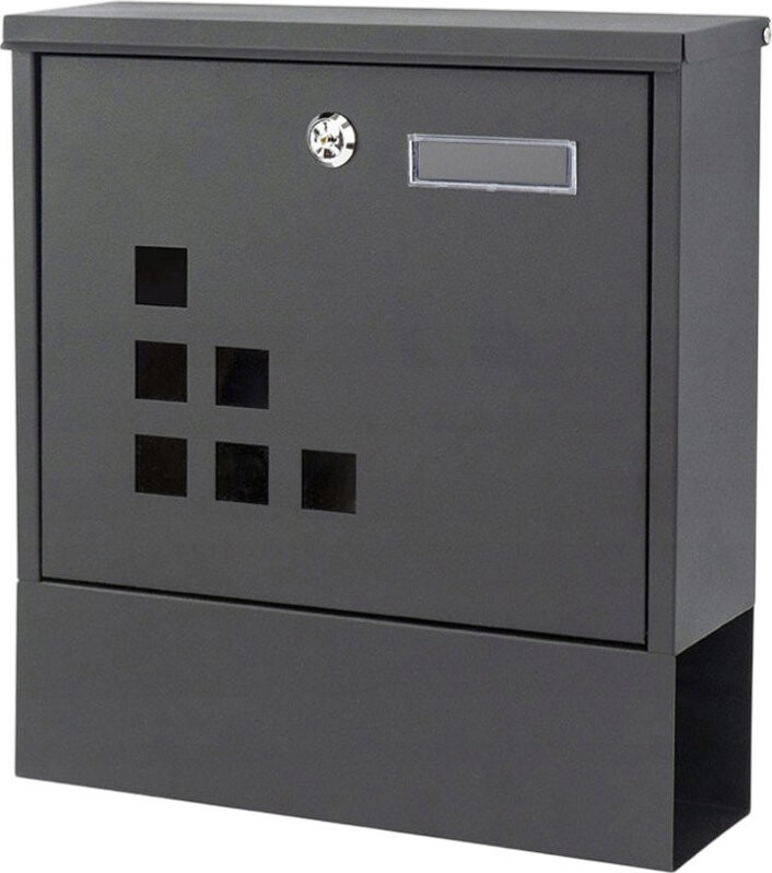 ModernHome HPB2210K-GS Poštovní schránka z pozinkované oceli, antracit
