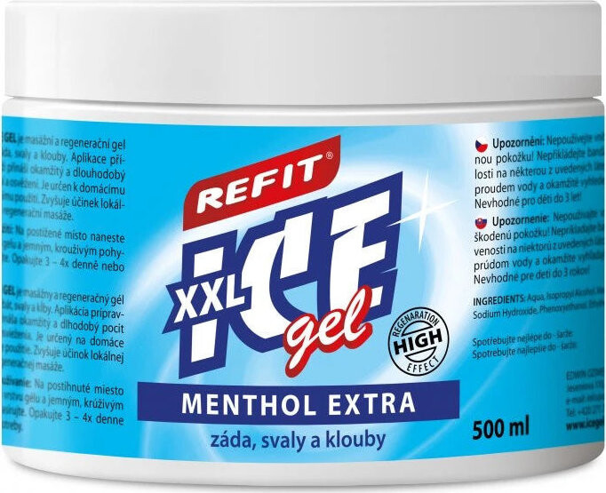 REFIT Ice Gel Mentol Extra 500 ml